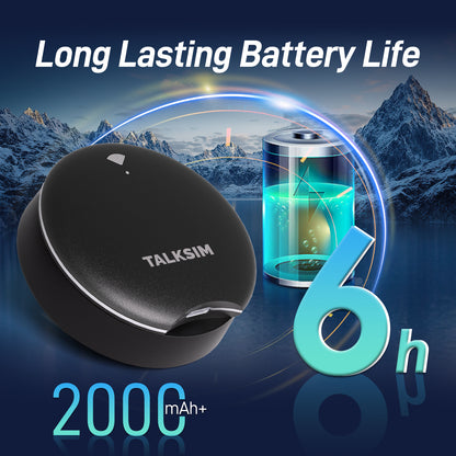 UFO MiFi with 1GB Data, 4G Mobile WiFi Hotspot for USA, 2000mA Battery, Black