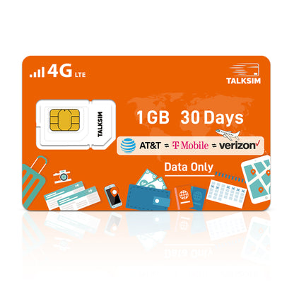 IoT Data SIM Cards for Smart Warehousing | ATT/T-Mobile/Verizon Tri-Network | No Monthly Fee | IoT/Logistics Ready
